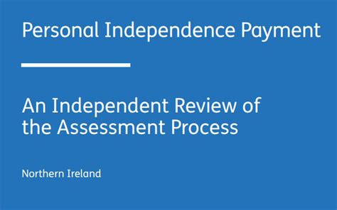 Independent Review of PIP assessment published | Department for Communities