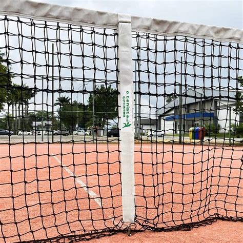 Altura Rede De Tenis - Faixa Central P/ Rede de Tênis - Com Net Check C/ Marcação de Altura ...