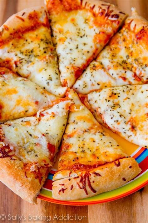 Extra Cheese Pizza Recipe - Sally's Baking Addiction