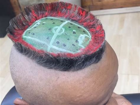 Corte De Cabelo Campo De Futebol