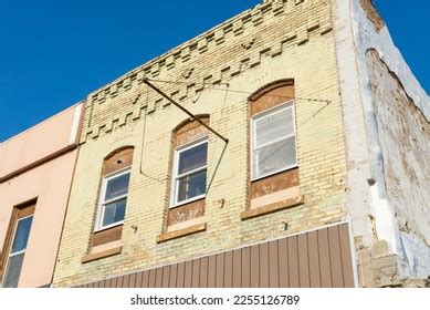 Exterior Old Downtown Building Polo Illinois Stock Photo 2255126789 ...