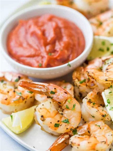 Garlic Herb Roasted Shrimp - Joyful Healthy Eats