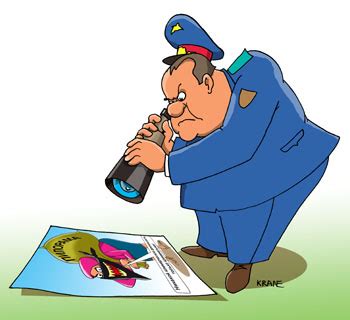 Карикатуры Евгения Крана