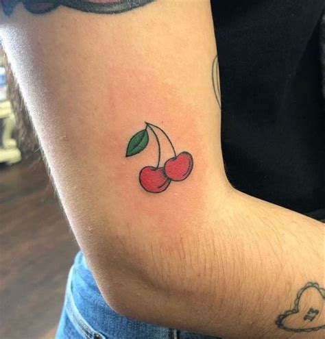 Cherry Tattoo Outline