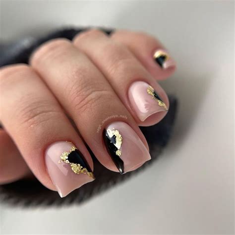 ig: nogti_anastasiya_nails | Гвоздь, Золотые ногти, Фольга для ногтей