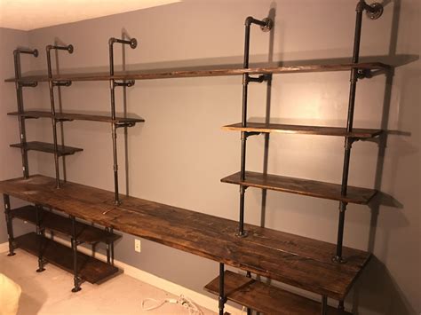 How To Make A Shelf With Galvanized Pipe at Jack Patricia blog
