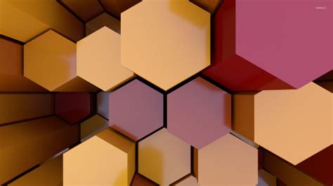 Honeycomb wallpaper - lessloki