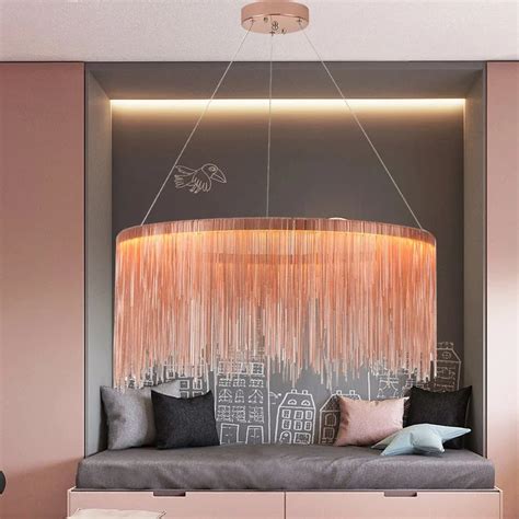 LED Pendant Lights For Living Room Dining Room Light Chrome Golden Body ...
