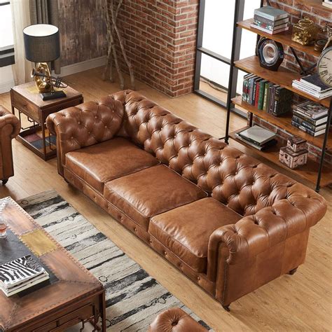 Best Tufted Leather Sofa at Matthew Blackman blog