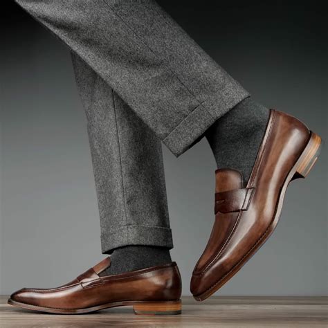 Penny Loafer Brown & Thomas Bird & tblon.com