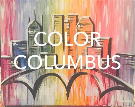 Colorful Canvas Painting at PaintingValley.com | Explore collection of ...