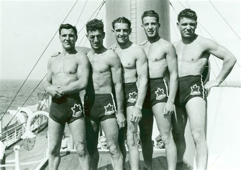 1936 Olympic wrestling team on the ocean voyage - Saskatchewan Sports ...