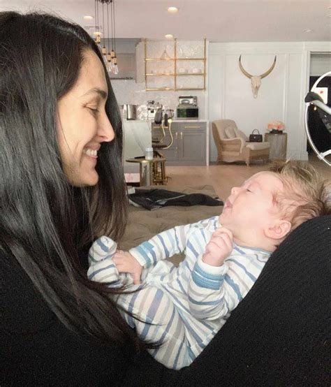 Nikki Bella Reveals She's 'Sleep Training' Son Matteo, 6 Weeks | PEOPLE.com