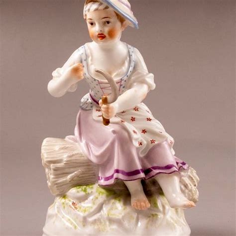 Figurine en porcelaine de KPM représentant une jeune fil… | Drouot.com