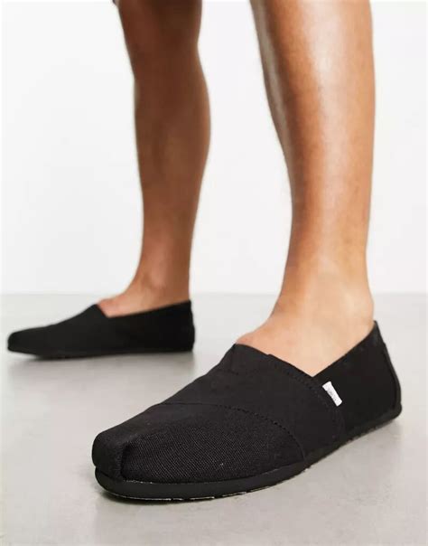 Заказать Черные эспадрильи TOMS Alpargata – цены, описание и ...