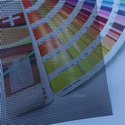 pvc coated fiberglass window screen mesh