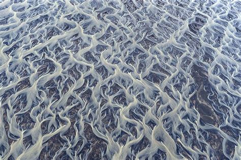stunning beauty  braided rivers amusing planet