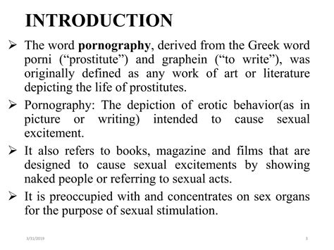 Pornograpy and Its Effects | PPTX