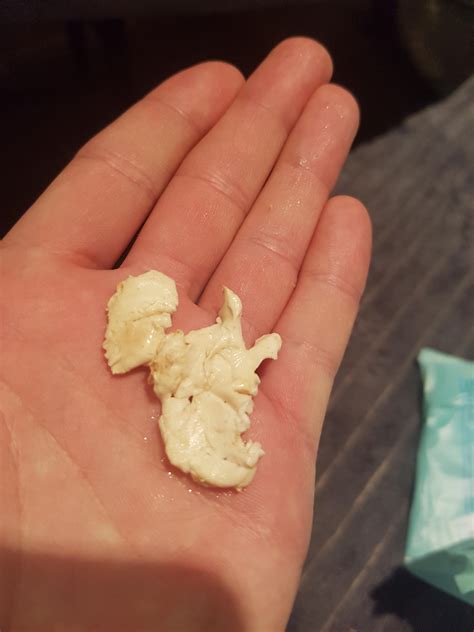 "white substance" this was first a liquid the poured out of my turkey