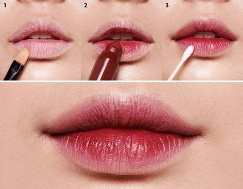 Трендовые техники нанесения помады | Lip makeup, Eye makeup, Ombre lips