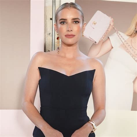 emma roberts reveals  family member      real