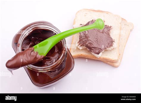 chooclate cream spread Stock Photo - Alamy