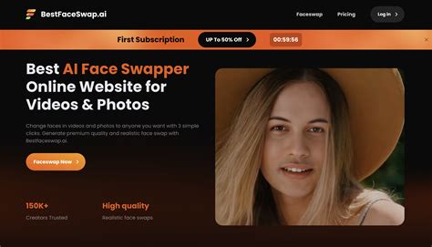 BestFaceSwap.AI - Professional video AI face swap website. You can swap