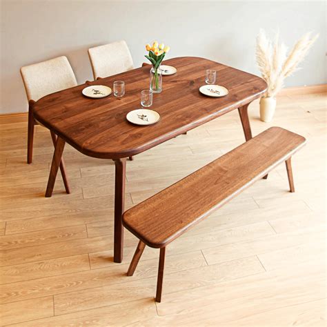 dining table solid wood perfect   gathering