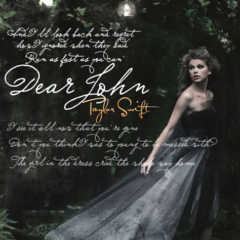 Taylor Swift - Dear John Lyrics