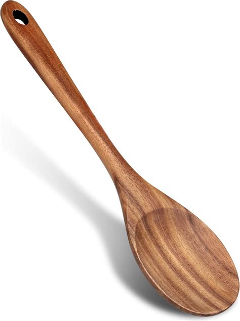 large wooden spoon  cooking utensil mixing spoons baking