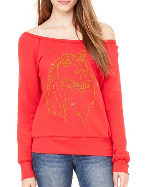 Jar Jar Binks Bella Canvas Ladies' Sponge Fleece Wide - Etsy