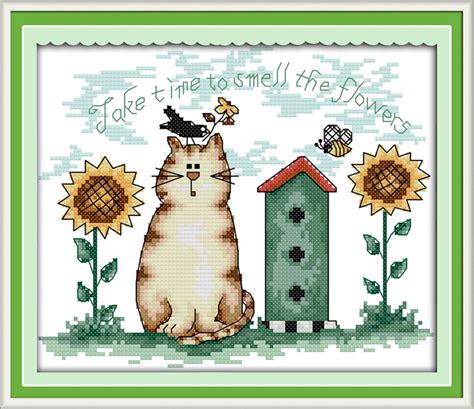 Cat Embroidery Patterns | Free Patterns