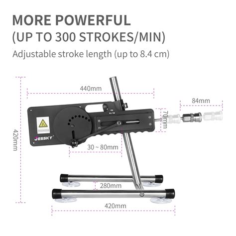 Premium Thrusting Dildo Machine with Dildo Attachments