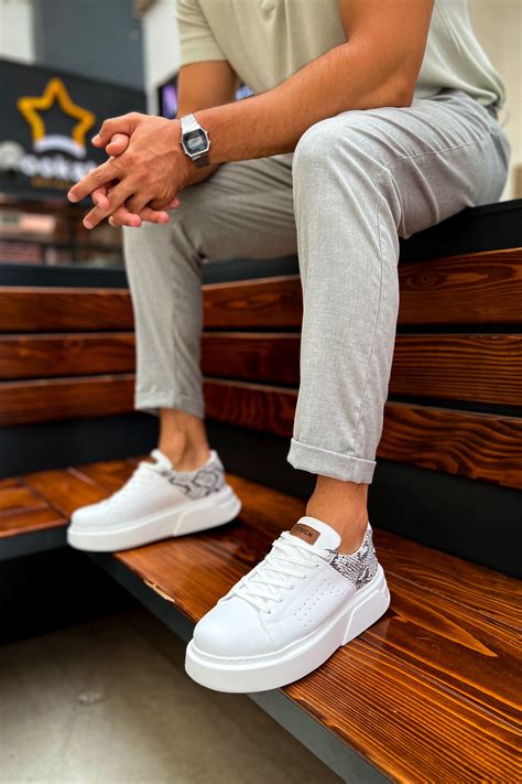 CH145 - CBT Sauerbergg Men Sneaker White – chekich.com