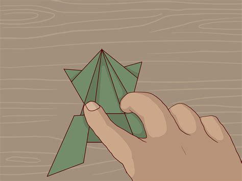 Cómo hacer una rana saltarina de origami: 16 pasos