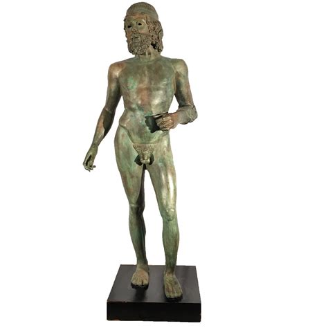 Metropolitan Galleries Bronze Nude Greek Male Sculpture | Perigold
