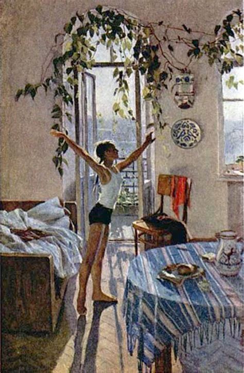Яблонский Т.Н. «Утро» (2 вариант) - Сочинения по картинам