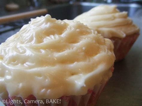 Traditional Vanilla Cupcakes with Cream Cheese Icing - Lights, Camera ...