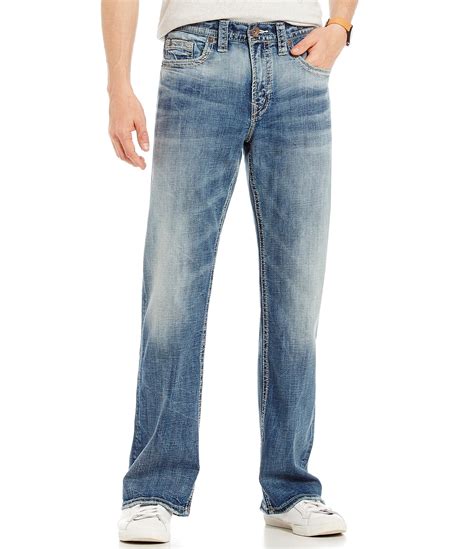 Silver Jeans Co. Craig Stretch Easy Fit Bootcut Jeans | Dillards