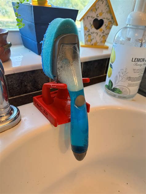 dish cleaning tool holder  fmg    stl model