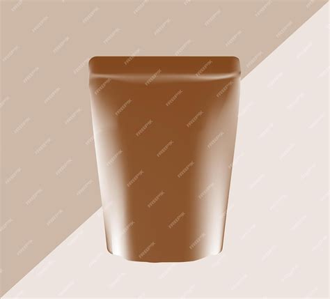 premium vector pouch mockup vector template