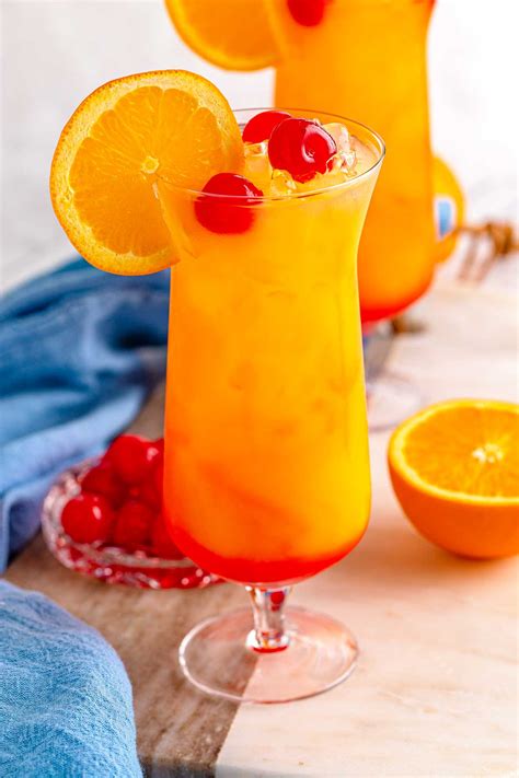 Tequila Sunrise - Homemade Hooplah