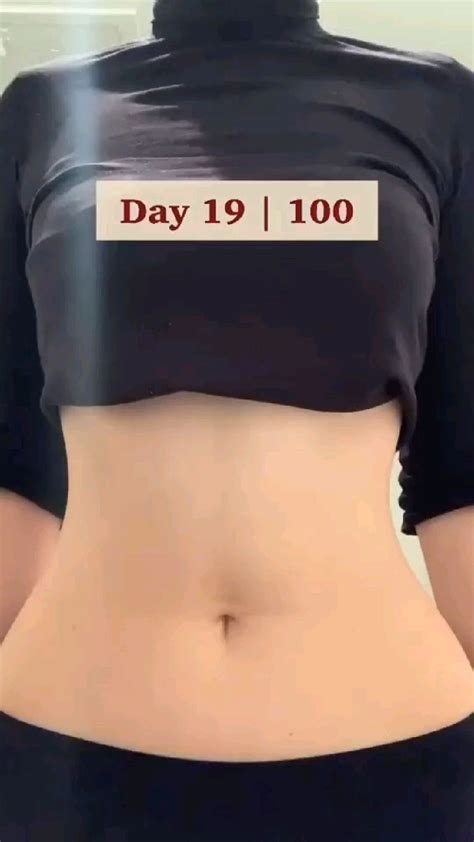 abs Workout challenge - Day 19 🔥 | Slim waist workout, Workout videos ...