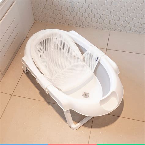 Banheira Infantil - Banheira Bebê Infantil Dobravel Compacta 35L Criança de 0 à 3 Anos ...