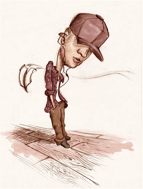 big head characters  behance