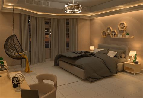 hotels interior room design  behance