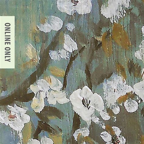 Wall Art - Home Chic 4-Piece Lily Cherry Blossom Canvas