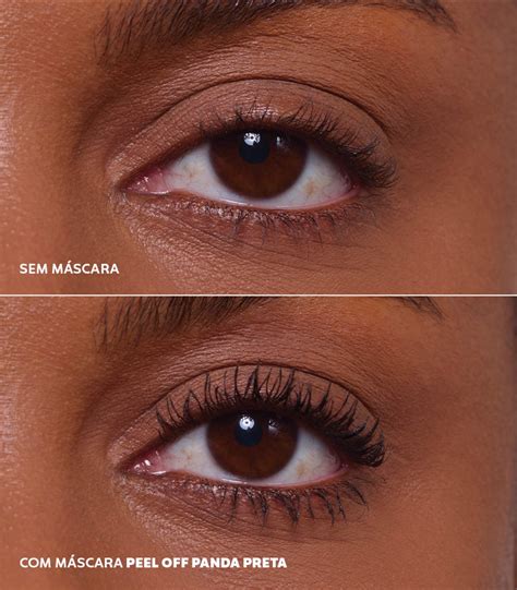Mascara Cilios Peel Off - Máscara Para Cílios Peel-Off Panda – Preto – Dailus