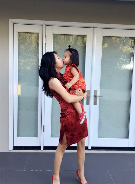 Poshclassymom chinese lunar new year qipao chongsan mommy and me