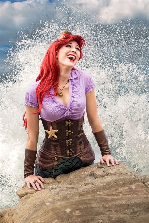 The Perfect Ariel Cosplay, Steampunk Style. - The Blake Image Photography